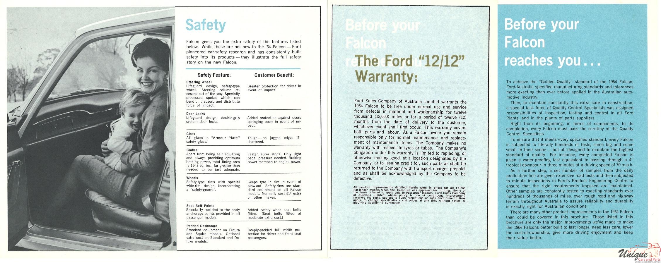 1964 Ford XM Falcon Brochure Page 8